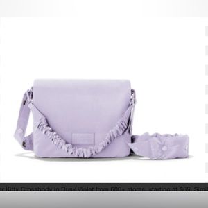 NWOT Dagne Dover Kitty Crossbody - Violet